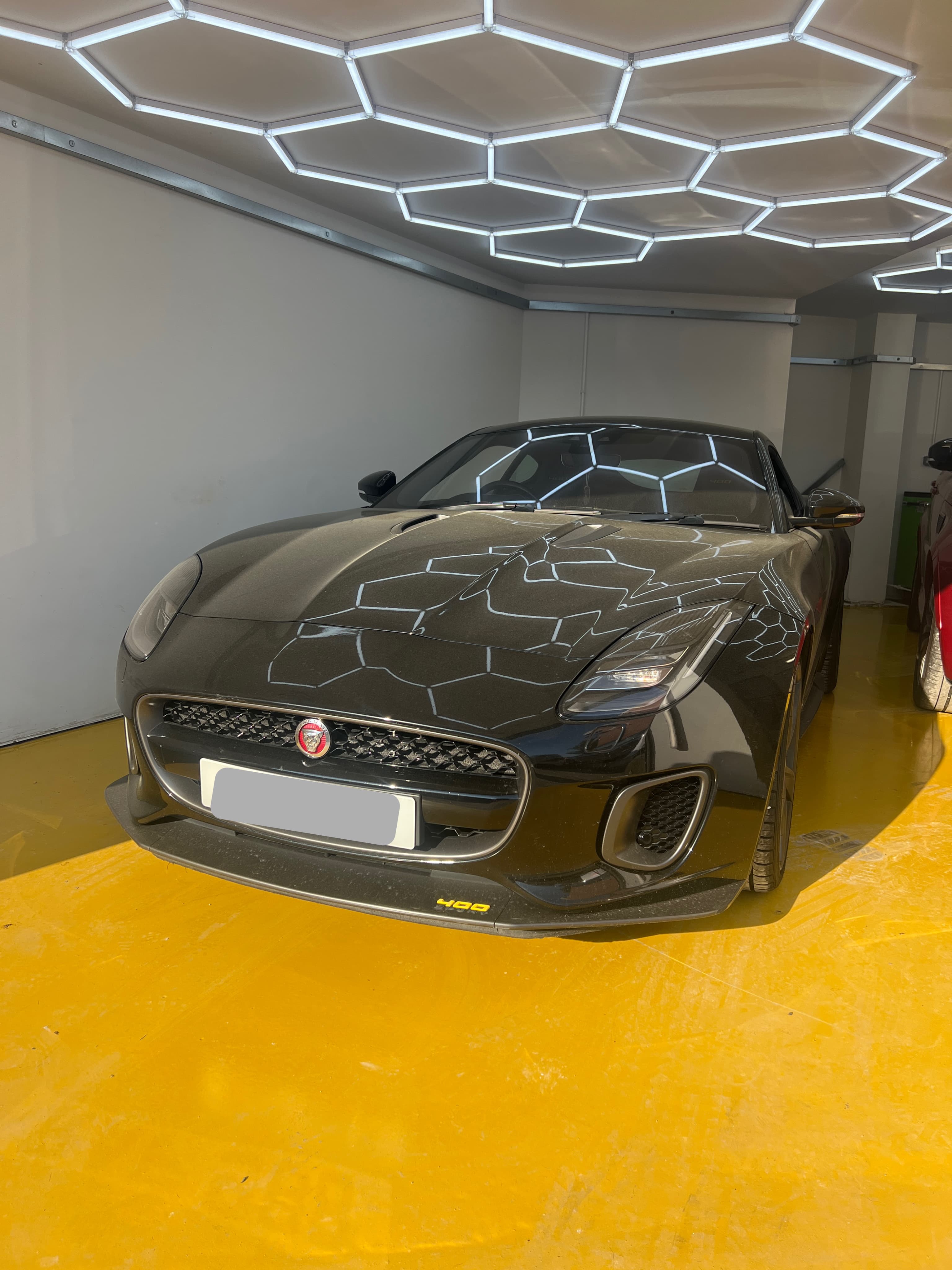 Luxury sedan with ceramic tint