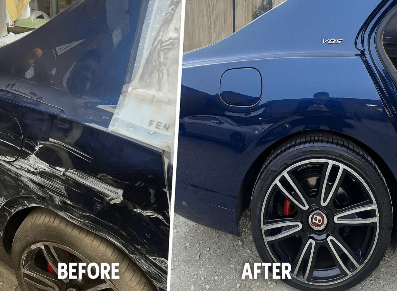 Bentley bodywork repair Manchester
